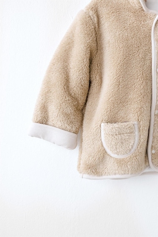Andywawa Bebek Tinny's Sheeps Peluş Ceket Bej Ac26165 Beige