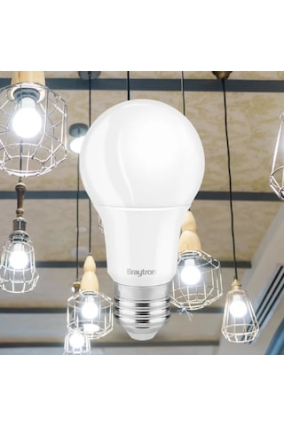 Braytron 9W Led Ampul E27 4000K Ilıkbeyaz Işık Ba13-10921