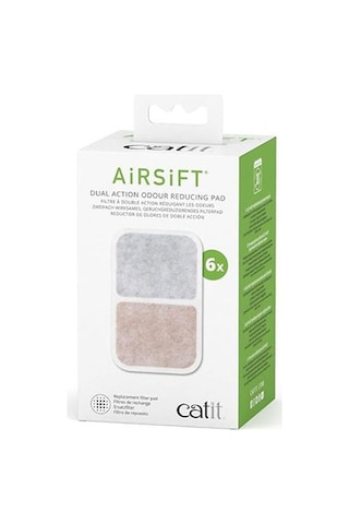Catit Airsift Kedi Tuvaleti Koku Azaltımı Filtresi 6lı 160-53017.01