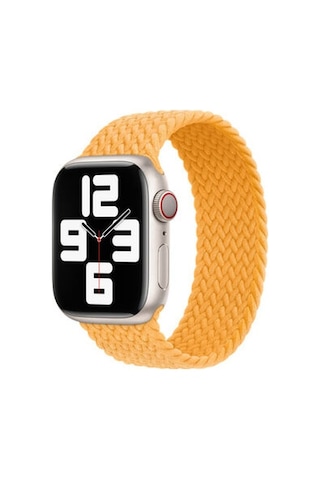 Apple Watch Uyumlu 42mm Krd-32 Xsmall Kordon - Sarı