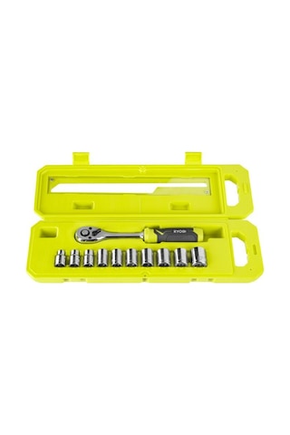 Ryobı Rhrs11pc 3/8 Cırcırlı Lokma Seti 11 Parça