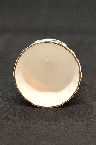 Lavender Rose Bone China Antika Yumurtalık 7.5x5 Cm 1 Adet Pembe