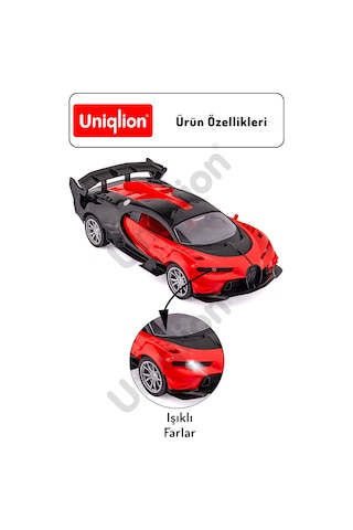 Uzaktan Kumandalı Işıklı Spor Araba