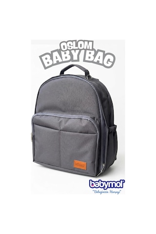 Babymol Oslom Bebek Bakım Çantası - Gri