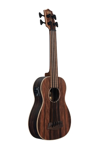 Kala Striped Ebony Perdesiz Akustik-elektro U Bass Akustik Bas Gitar