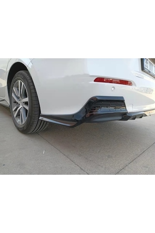 Honda Civic Fe Arka Tampon Eki Flap 2 Parça (Plastik) 2022 Üz