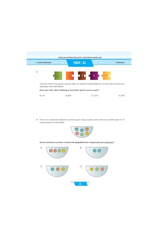 5. Sınıf Zihin Çalıştıran Eğlenceli Kanguru Matematik Soruları
