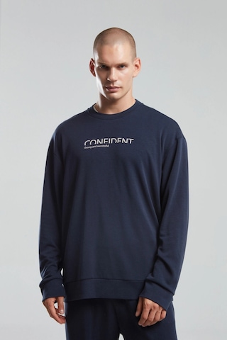 Benmanaj Erkek Haki Sweatshirt - Lacivert Lacivert