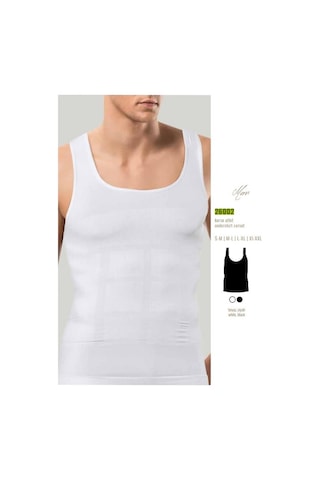 Mısfit 26002 Erkek Askılı Atlet Korse Siyah