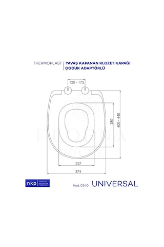 Universal Oval C Form Çocuk Bebek Oturaklı Çift Kullanım Yavaş Ka