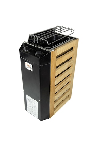 FINTECH Gövdeden Kumandalı Sauna Sobası MW MODEL 3,6 kW (10 kg ta