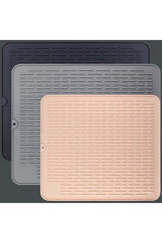 Pazly Suntek Silikon Mat Magideal Lavabo Kurutma-paspas-siyah-45 Kuru Hızlı 40 0.5cm Oo -