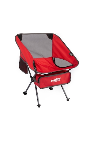 Evolite Mini Kamp Sandalyesi - Kırmızı Çok Renkli