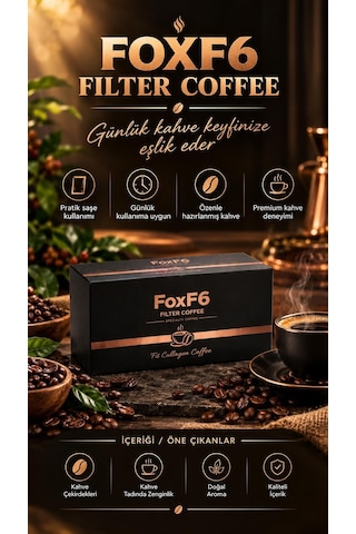 Foxf6 Fit Collagen Filter Form Kahve 30 Daily Foxf6 Fit Collagen Filter Form Kahve 30 Daily