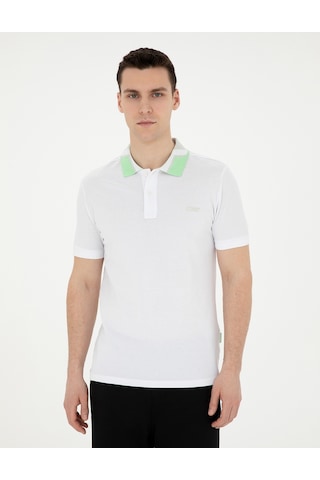 Pierre Cardin Erkek Beyaz Tişört 50285222-vr013 Beyaz