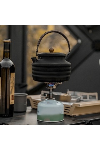 Bloomnest Yürüyüş Yanıcı Sırt Sırt Piş. Ocağı, 2500w, Gri Kamp Dışı Çanta Gri