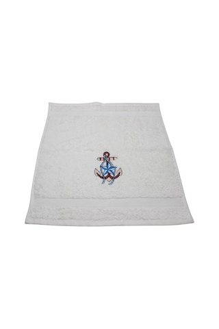 30X30 Deniz Temalı Nakışlı 6'Lı Kutulu Mutfak Havlu Seti