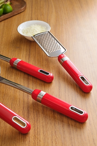 Karaca Mastermaid 5 Parça Servis Seti Kırmızı