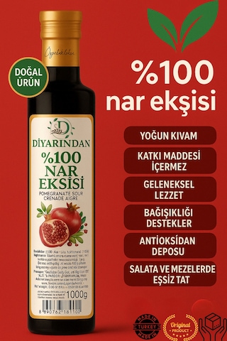 Diyarından Nar Ekşisi 1 KG