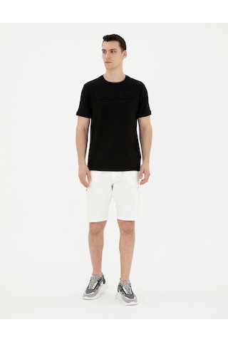 Pierre Cardin Erkek Ekru Şort Örme 50288263-vr019 Ekru