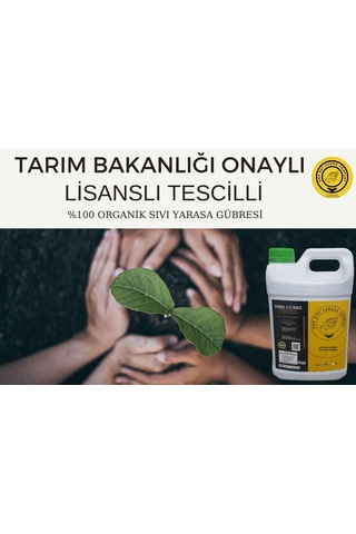 %100 Organik Hmk Sıvı Yarasa Gübresi 10 Litre (Konsantre)