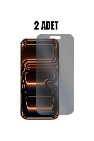 İphone 12 Mını Uyumlu 2 Adet Mat Hayalet 9h Nano Kırılmaz Ekran Koruyucu
