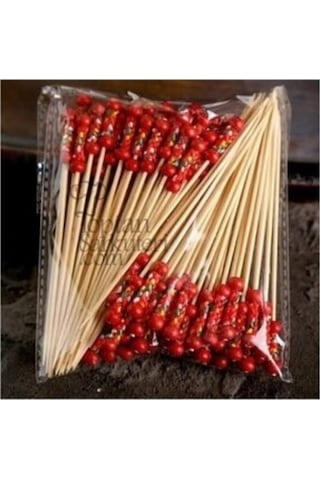 Bambu Kırmızı Örgülü Kürdan 100 Ad. Bambu Kırmızı Örgülü Kürdan 100 Ad.