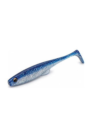 Daiwa Flat Junkie Duckfin Shad 3.5" 9cm Slikon Yem Gold Lame Raw Sardine