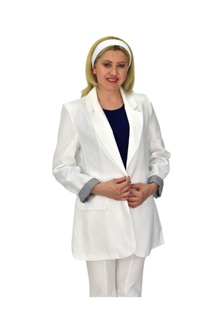 Kadın Ayrobin Tek Dügmeli Ceket Bgl-st03726 001
