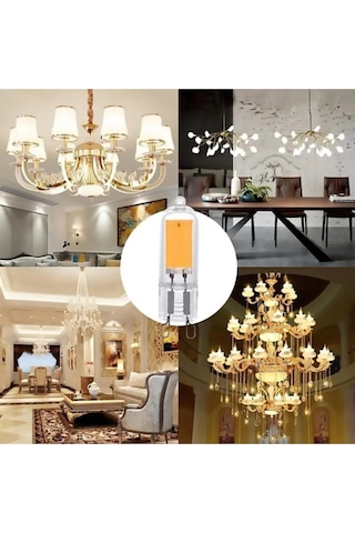 Cata Ct-4222 7w 220v G9 Led Kapsül Ampul 3200k Günışığı Yüksek Parlaklık Enerji Tasarruflu Cob Led Lamba