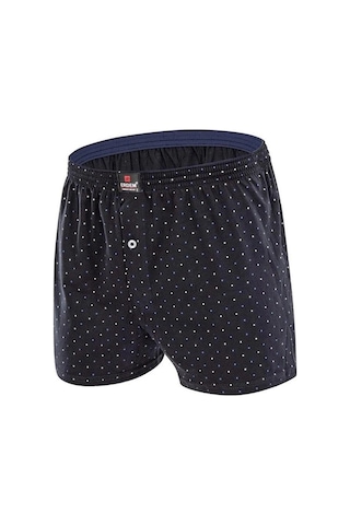 Erdem Erkek Penye Karışık Desenli Boxer 1400 - 3 Adet 001