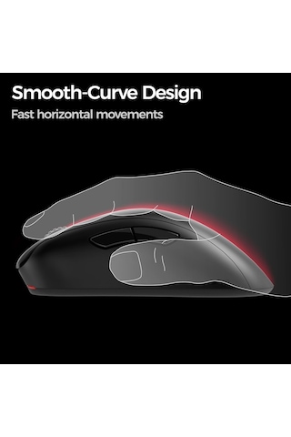 Zowıe Ec3-dw Küçük Boy 4k Asimetrik Sağ Kablosuz E- Oyuncu Mouse Gelişmiş Alıcı Sku: Smg8690010122575