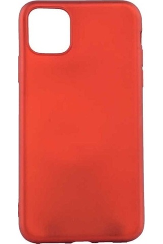 Apple Uyumlu iPhone 11 Kılıf Zore Premier Silikon Kapak Kırmızı