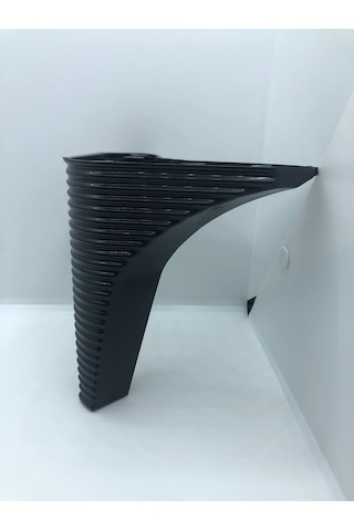 DEKORATİF, 15 CM SİYAH PLASTİK BAZA,KOLTUK,MOBİLYA AYAĞI (4 ADET)