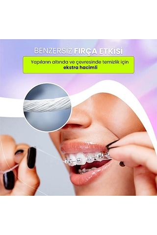 Splat Diş Telleri Için Özel Smilex Ortho+ Nane Aromalı Diş Ipi