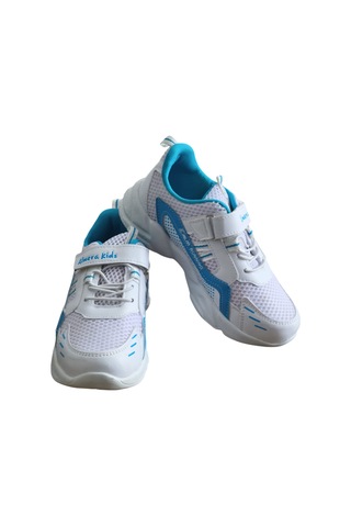 Almerakids Almera Kids Çocuk Spor Ayakkabı Cırt Cırtlı, Hafif Taban, Günlük & Okul Kullanımı Beyaz