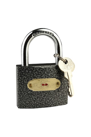 Remtaş Asma Kilit Gri Kaplamalı 63 MM