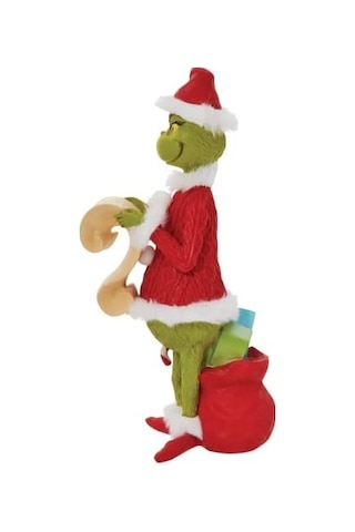 Department 56 Dr. Seuss The Grinch Checking His List Heykelcik, 22 Cm, Çok Renkli