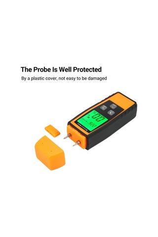 Tongxida Ahşap Nem Ölçer - 8 Ağaç Türü Ve İnşaat İçin Dijital Nem Sensörü