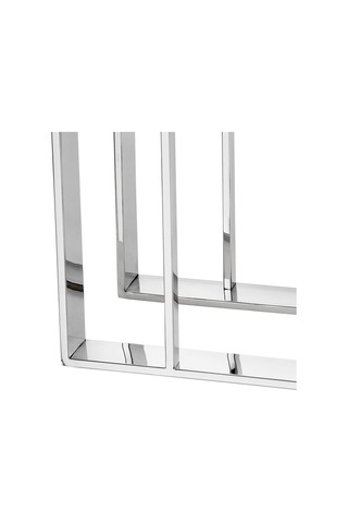 Polina Gümüş Metal C Sehpa