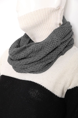 Unisex Örgü Boyunluk Kadın Erkek Atkı Akrilik