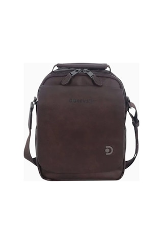 Discovery Heritage Kapaklı 5l Kapasiteli Unisex Omuz Çantası Kahverengi 2