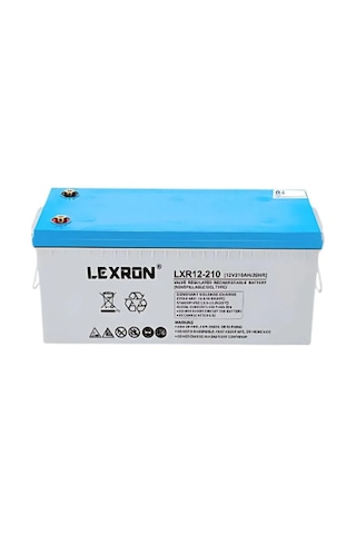 Lexron 210 Amper Ah Jel Akü