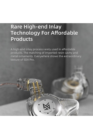 JMS KZ EDX Pro Sahne Monitörü Kulak İçi Kulaklık