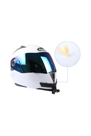 Prepare Motosiklet Kask Çene Yapıştırıcılı Telefon Ve Aksiyon Kamera Tutucu