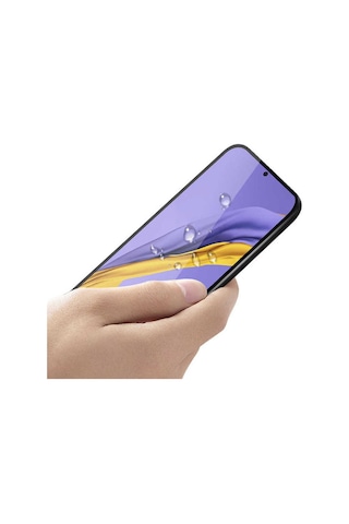 Galaxy A24 Uyumlu Asma Kenarları Kırılmaya Dayanıklı Cam Ekran Koruyucu