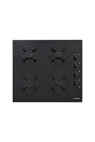 Alveus MFA 627 - KLS 670 - MOD 3000 Siyah Cam Ankastre Set