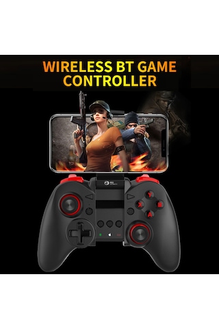 Xindoker X5plus Kablosuz Bluetooth Oyun Kolu, İnsan Mekaniği Tasarımı, Çift Joystick, İos/android Uyumlu