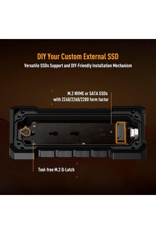 Tuf Gaming A2 Ssd Kutusu Siyah M.2