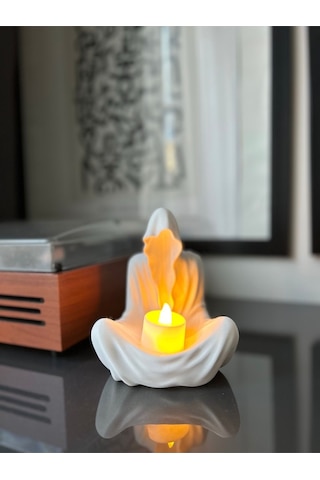 Mumluk Hayalet Ruh Led Tealight Dekoratif Mumluk